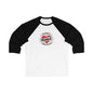 Playful Unisex 3/4 Sleeve Baseball Tee - "Fragile" Funny Gift, Sportswear,