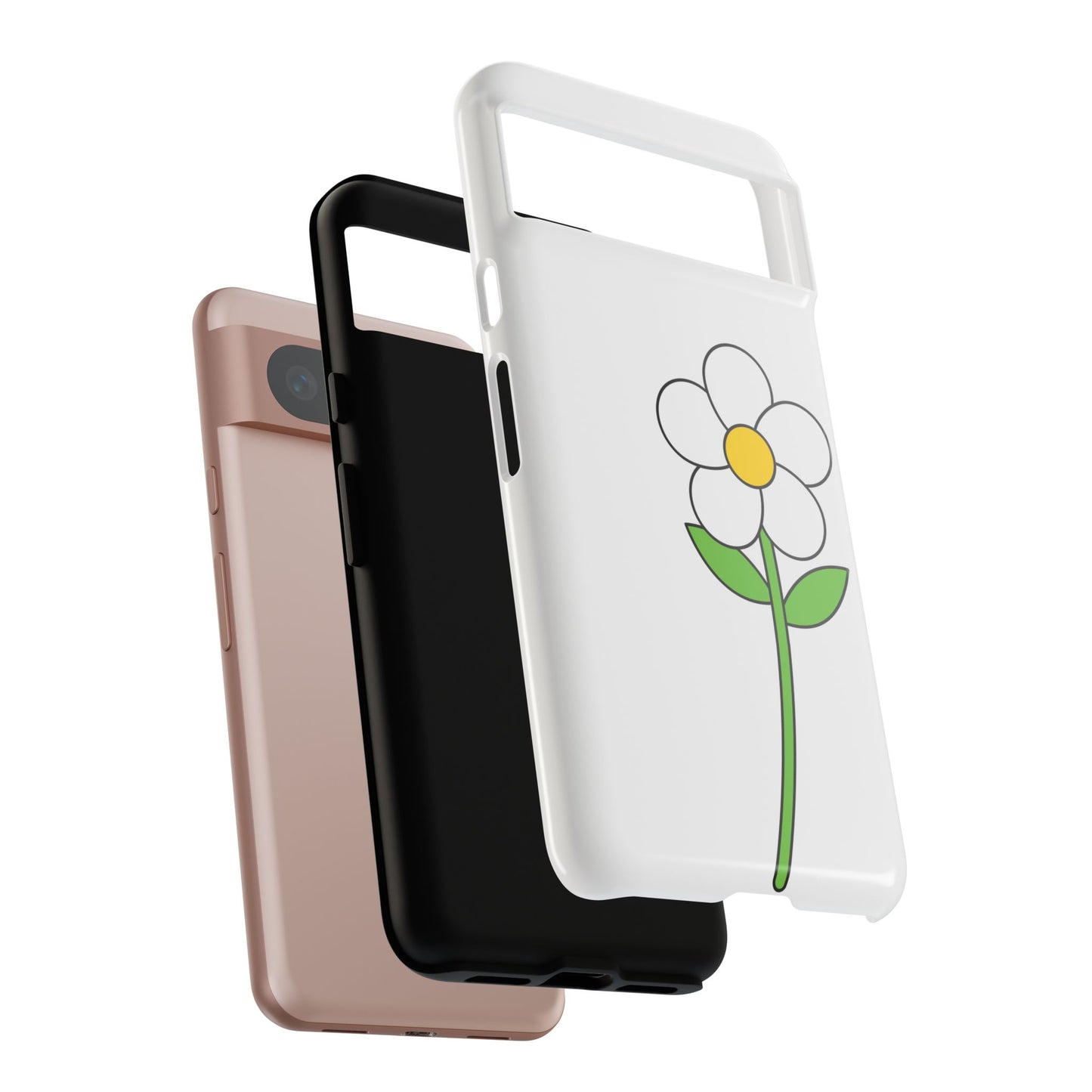 Floral Phone Case, Tough Cases with Flower Design, Cute Phone Accessory, Gifts for Her, Spring Decor, Unique Phone Cases