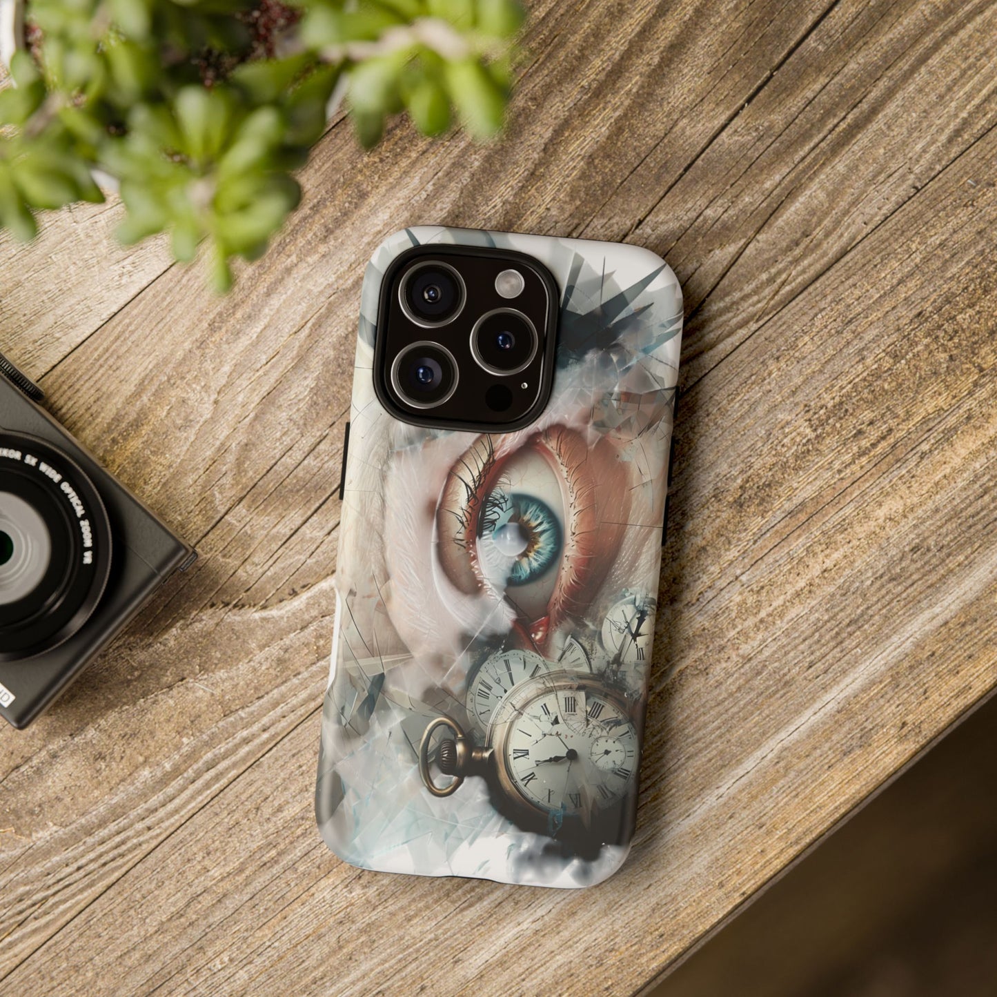 Artistic Eye Phone Case, Unique Smartphone Cover, Whimsical Gift for Art Lovers, Trendy Tech Accessory, Birthday Present, Holiday Gift