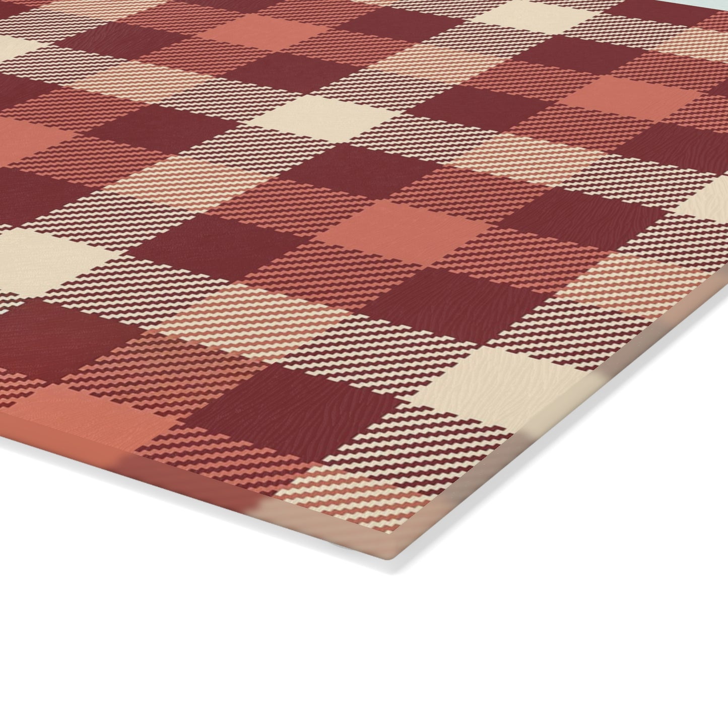 Rustic Plaid Glass Cutting Board | Farmhouse Kitchen Decor, Unique Wedding Gift, Charcuterie Serving Tray, Holiday Cooking Essentials, [...]