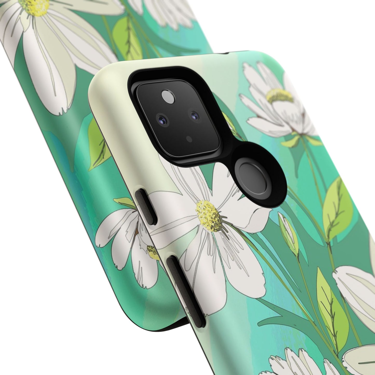 Floral Phone Case, Tough Cases, Flower Design, Nature Inspired, Eco-Friendly Cover, Unique Gift for Her, Spring Accessories