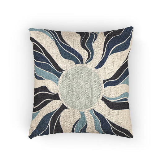 Sunshine Woven Pillow, Boho Home Decor, Cozy Couch Cushion, Gift for Her, Summer Vibes Cushion, Decorative Throw Pillow