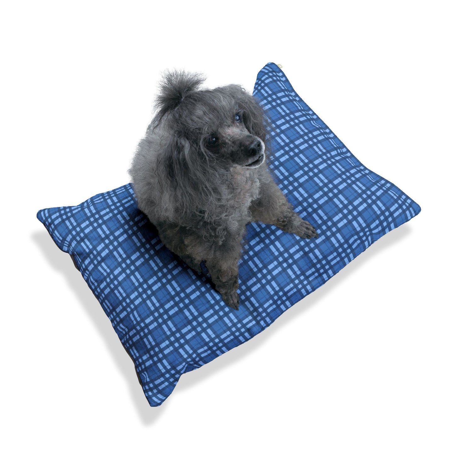Cozy Plaid Pet Bed for Dogs and Cats, Stylish Dog Bed, Soft Pet Cushion, Perfect for Indoor Use, Checkered Dog Sofa