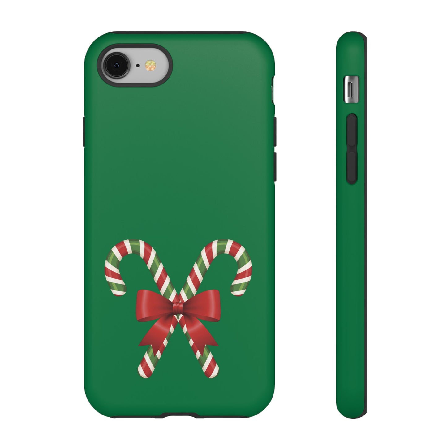 Candy Cane Phone Case: Holiday Spirit, Festive Gift, Cute Accessories, Christmas Decor, Seasonal Style