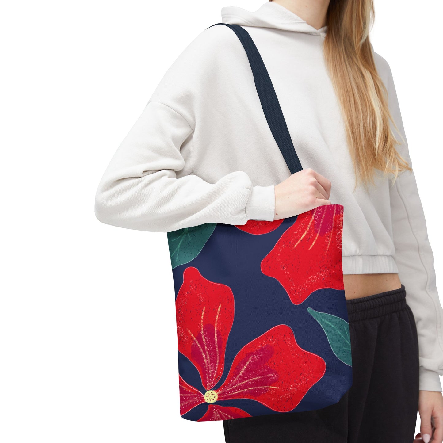 Vibrant Floral Tote Bag, Stylish Shopping Bag, Eco-Friendly Handbag, Chic Summer Tote, Perfect Gift for Her