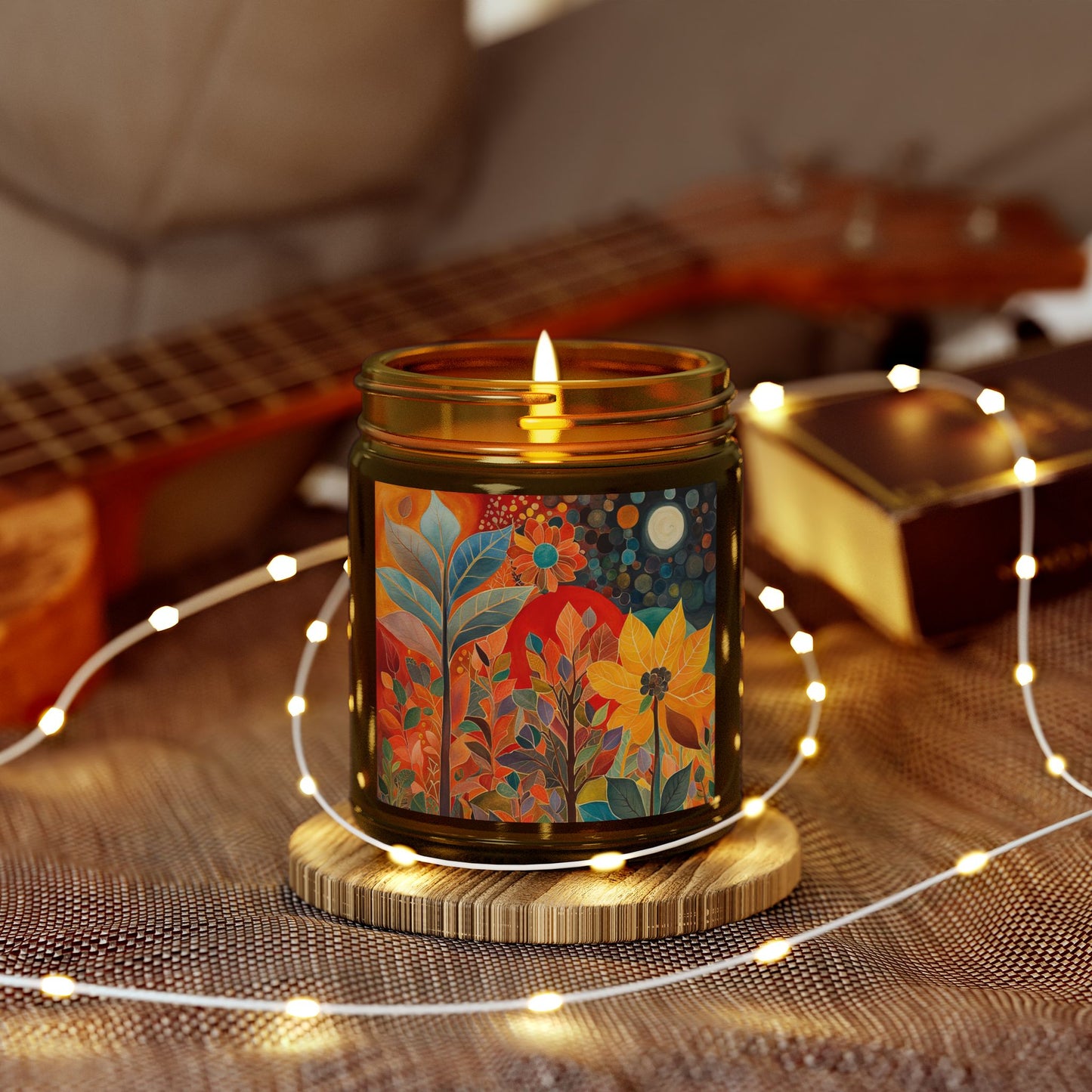 Scented Candles, Coconut Apricot Wax (4oz, 9oz)