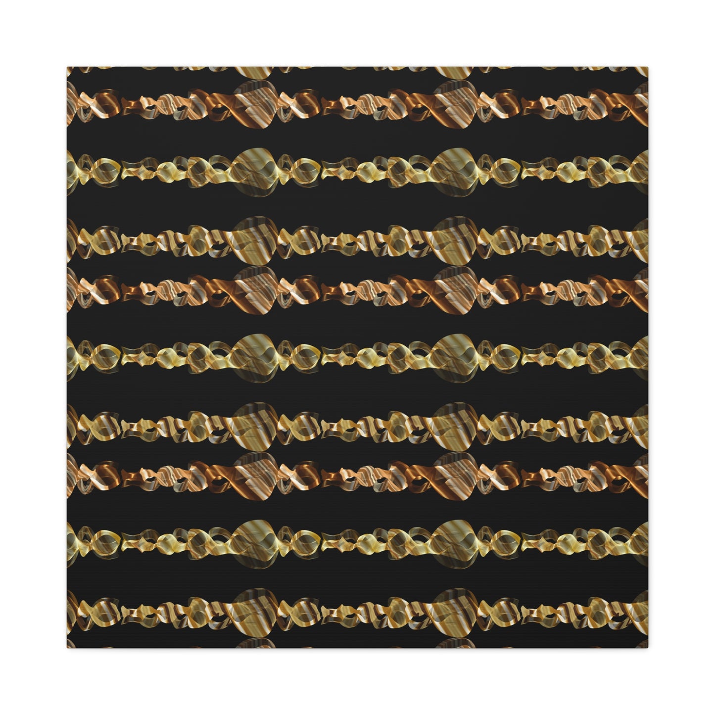 Artistic Canvas Gold and Black