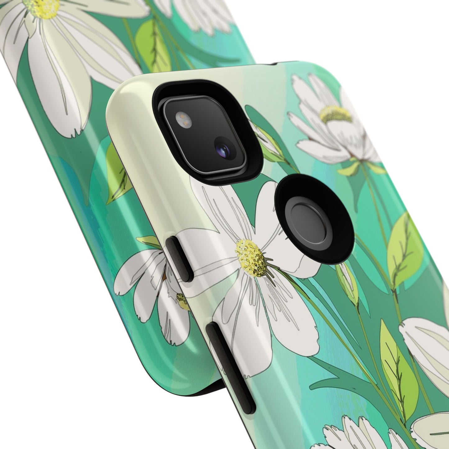 Floral Phone Case, Tough Cases, Flower Design, Nature Inspired, Eco-Friendly Cover, Unique Gift for Her, Spring Accessories