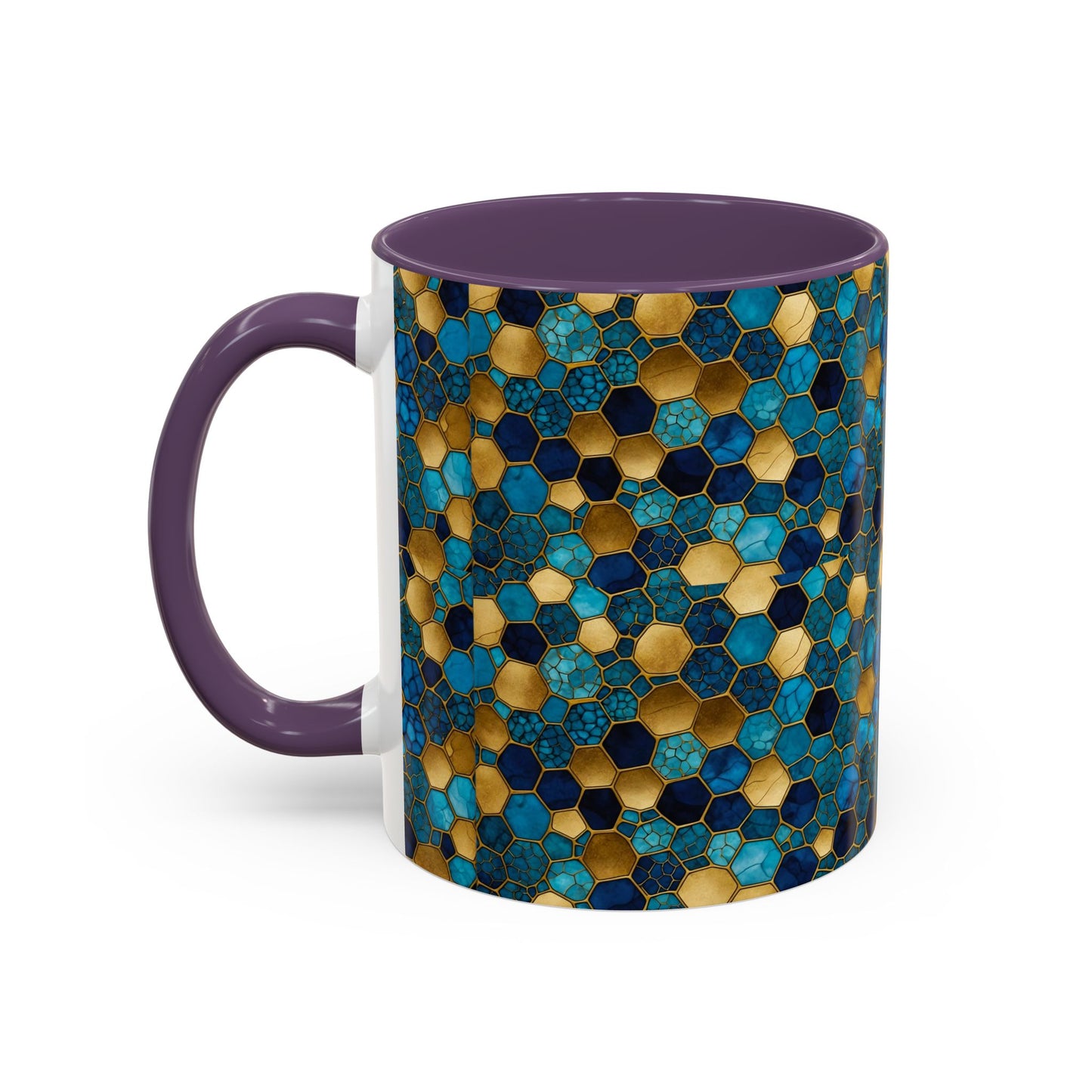 Textured Geometric Accent Coffee Mug, Unique Coffee Cup, Home Decor, Gift for Coffee Lovers, Modern Kitchenware