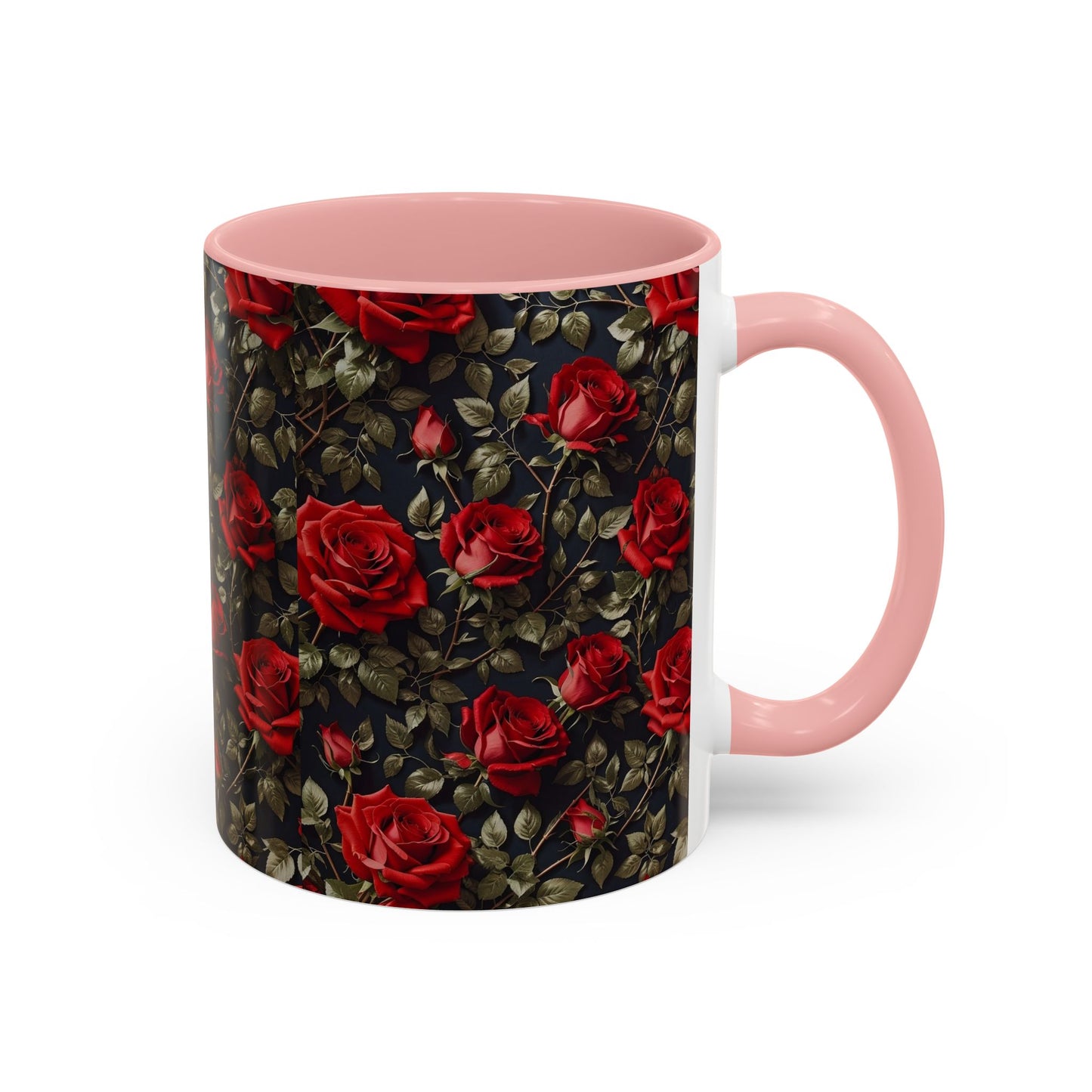 Elegant Floral Accent Coffee Mug - Perfect for Garden Lovers, Home Decor, Gift for Her, Tea Lovers, Mother's Day