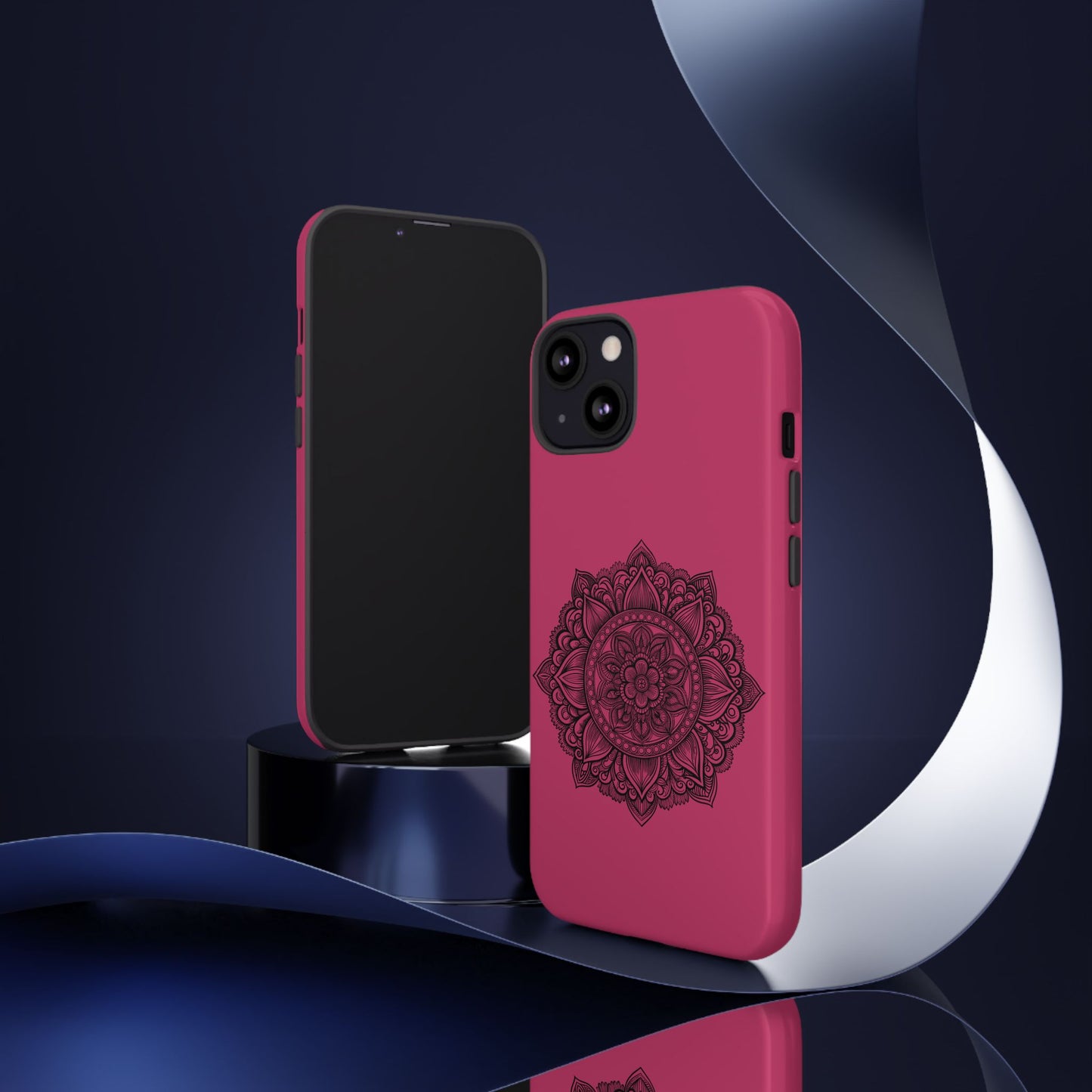 Vibrant Mandala Phone Case, Artistic Protection Cover, Gift for Her, Trendy Accessories, Birthday or Holiday Present