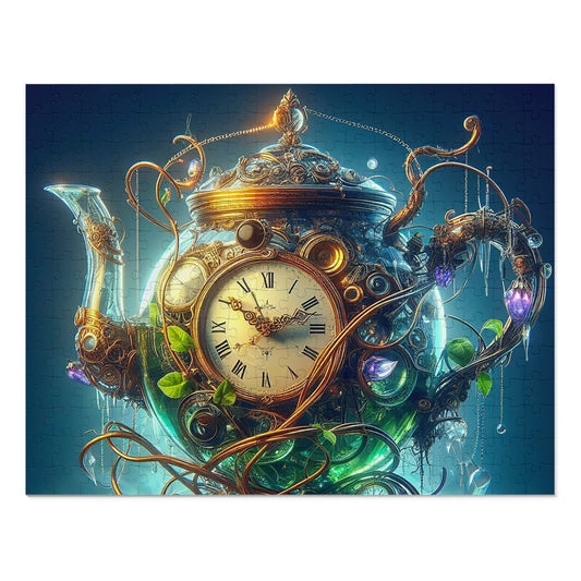 Jigsaw Puzzle with Tin