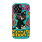 Groovy Cat Magnetic Impact-Resistant Phone Case