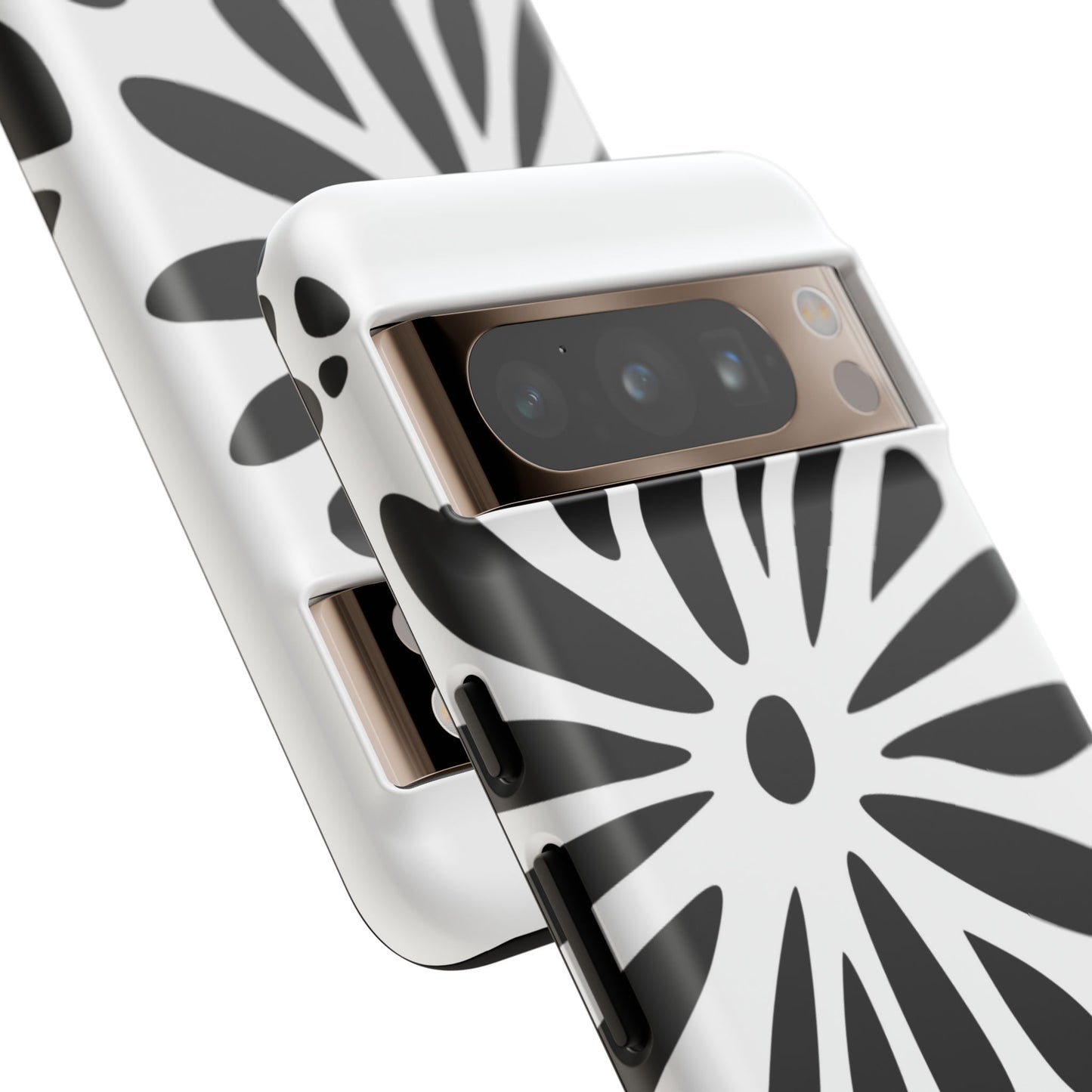 Stylish Phone Case with Floral Design, Tough Phone Cover for Her, Trendy Black and White Cell Phone Case, Unique Gift for Birthdays [...]