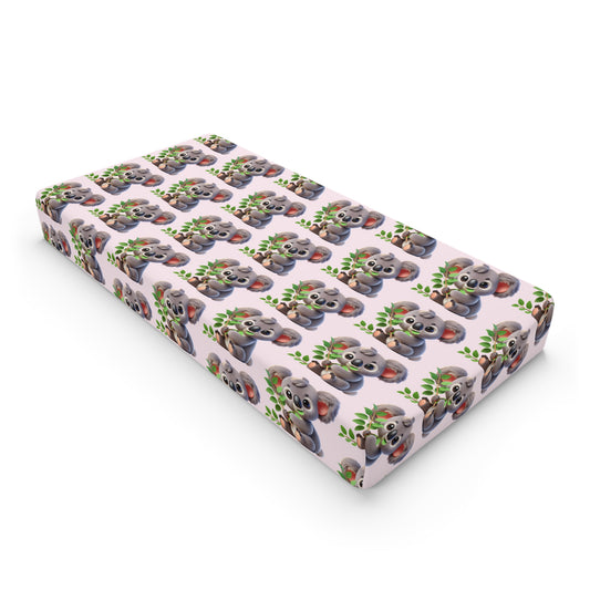 Cute Koala Baby Changing Pad Cover | Nursery Decor, Baby Shower Gift, Playroom Accessories, Animal Print, Gift for New Parents