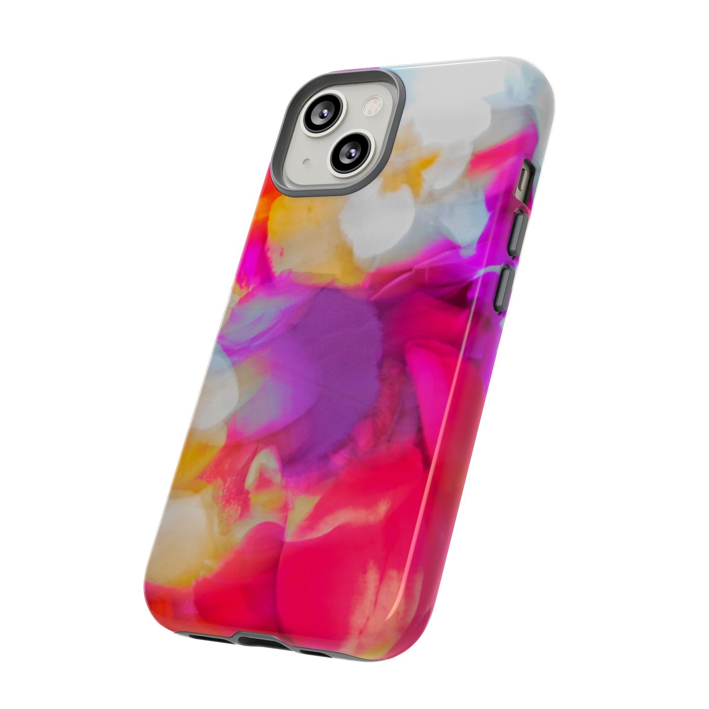 Floral Phone Case: Stylish Art for Your Device, Tough Cases, Gift for Her, Flower Print, Trendy Accessories, Phone Protection