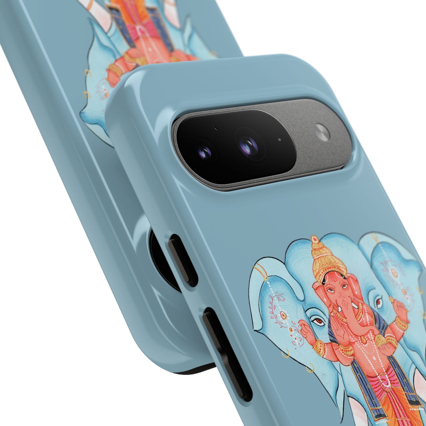 Tough Cases: Ganesh-Inspired Phone Case, Bohemian Phone Cover, Hindu Art Accessory, Festival Gift, Protective Phone Shell