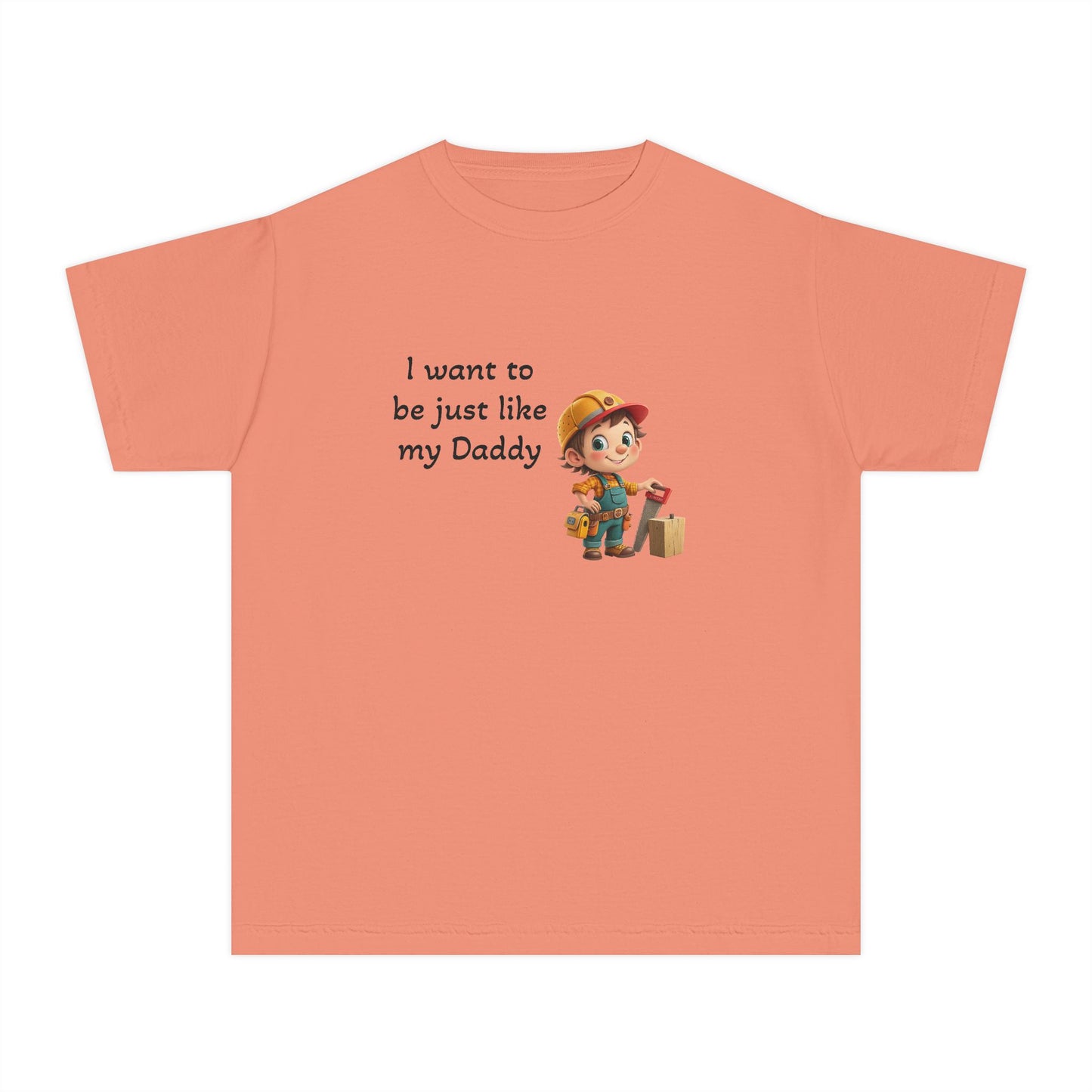 Youth Tee - 'I Want to Be Just Like My Daddy'