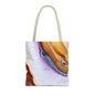 Colorful Abstract Tote Bag | Art Bags for Women, Reusable Shopping Bag