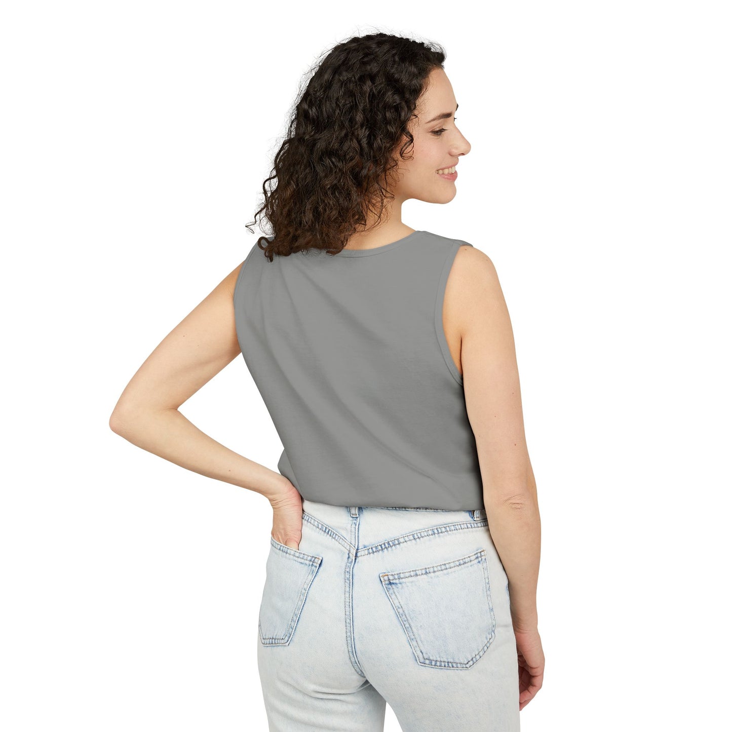 Limited Edition Unisex Garment-Dyed Tank Top, Summer Fashion, Beachwear, Gift for Him & Her, Casual Style, Relaxed Fit