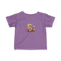 Cute Snail Rainbow Infant Tee, Baby T-Shirt, Toddler Gift, Kids Apparel, Fun Summer Outfit