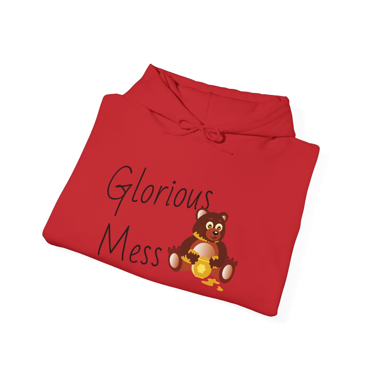 Glorious Mess Hoodie | Cute Bear Sweatshirt | Cozy Unisex Pullover for All Seasons | Perfect Gift for Friends & Birthdays | Funny [...]