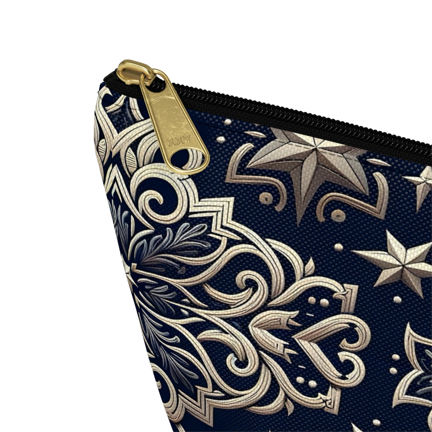 Elegant Starry Pattern Accessory Pouch | Makeup Bag, Travel Organizer, Gift for Her, Stylish Storage, Cosmetology Essentials