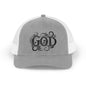 Divine Faith Snapback Trucker Cap - Spiritual Fashion, God Theme hat, Outdoor Style, Gift for Believers, Casual Wear