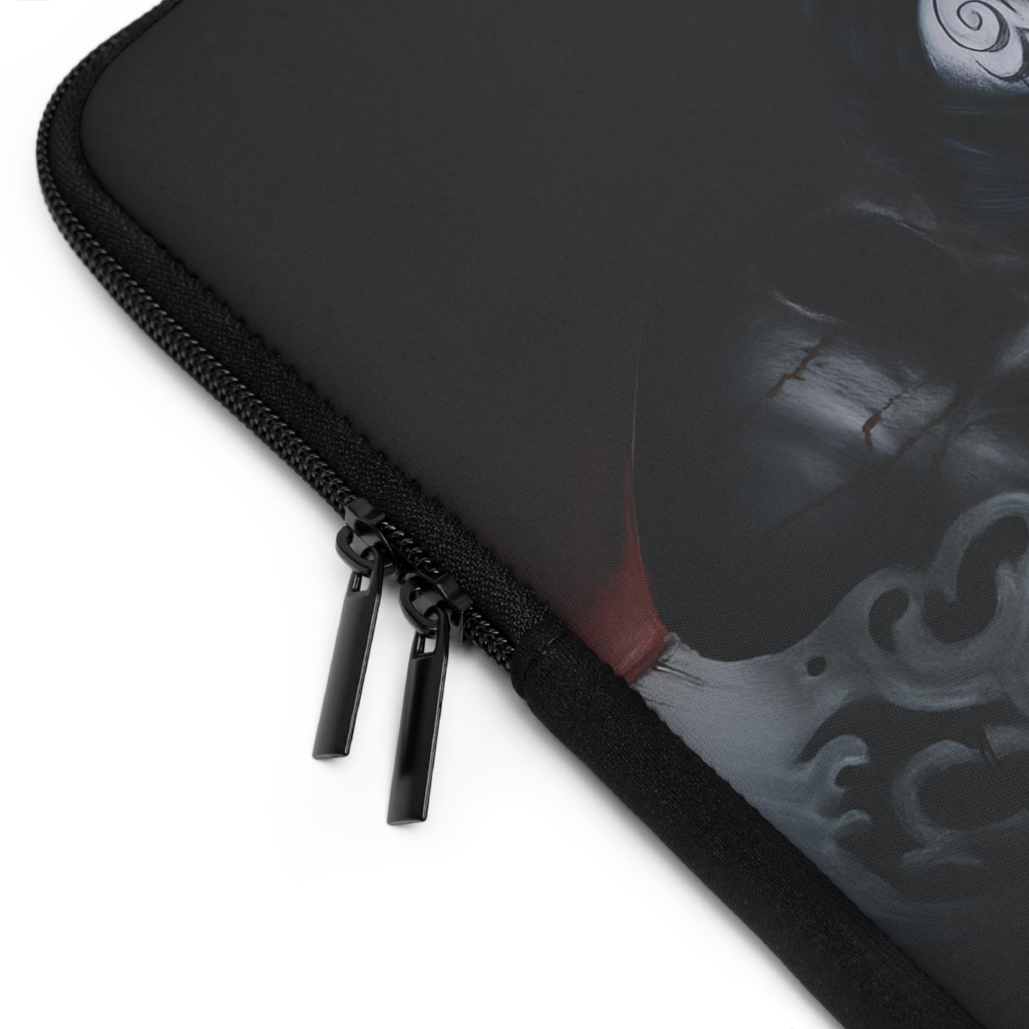 Gothic Rose Laptop Sleeve | Unique Day of the Dead Design | Perfect for Tech Lovers, Gift for Students, Artistic Accessory, Protective Case