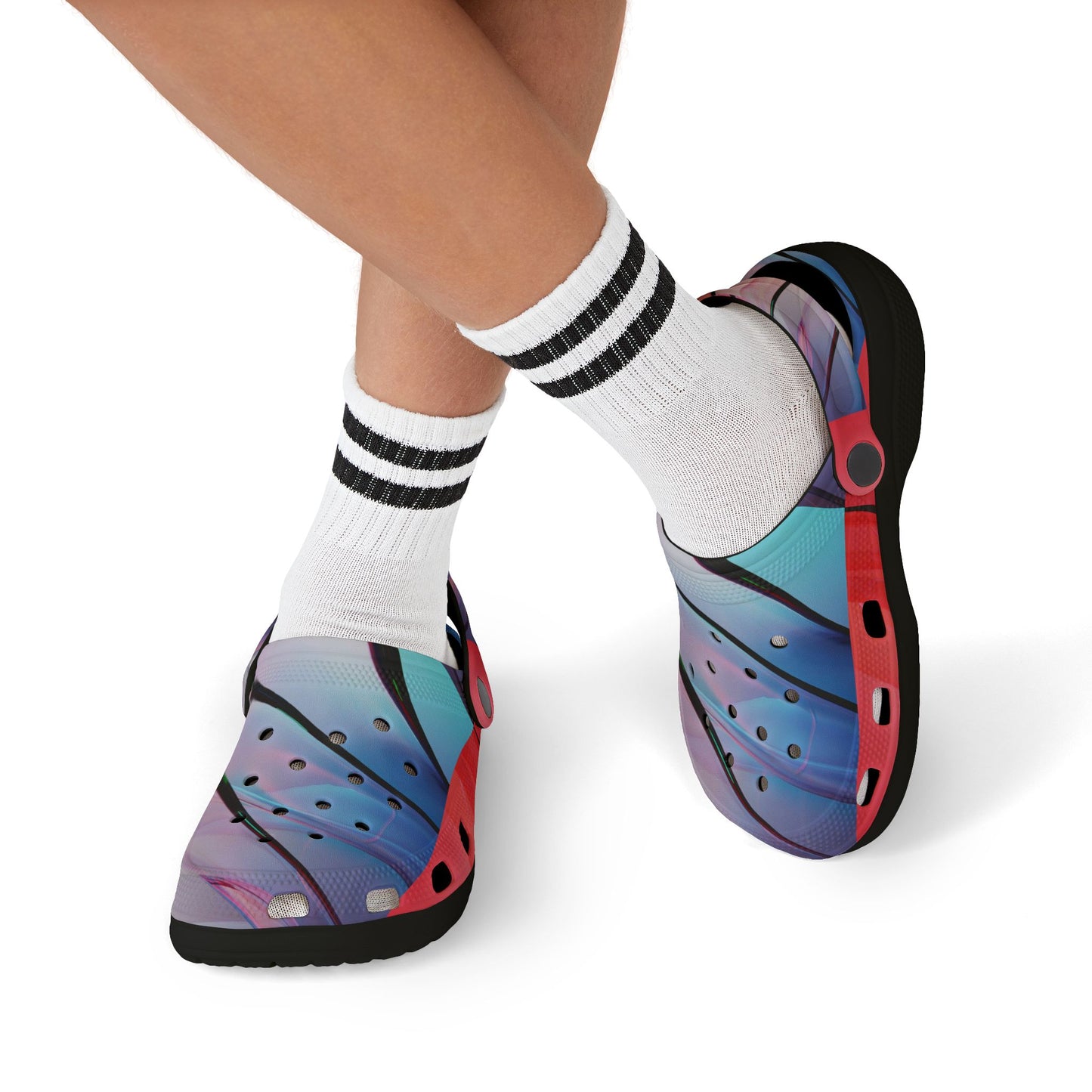 Vibrant Kids' EVA Clogs - Fun Outdoor Footwear for Playtime, Beach Days, Summer Adventures, Easy to Clean, Colorful Kids' Shoes