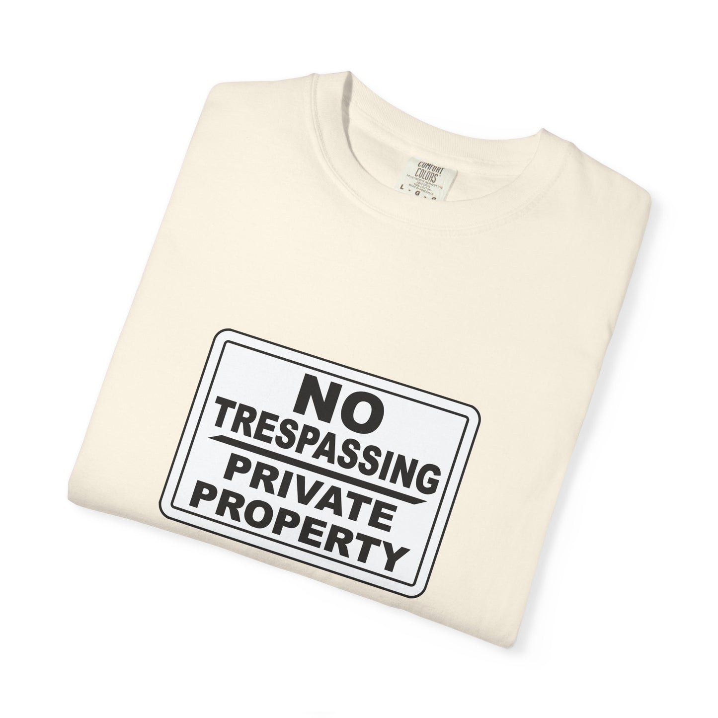 Unisex Garment-Dyed T-Shirt with Bold 'No Trespassing' Design | Casual Wear, Gift for Outdoors Lovers, Funny Shirt, Statement Tee, [...]