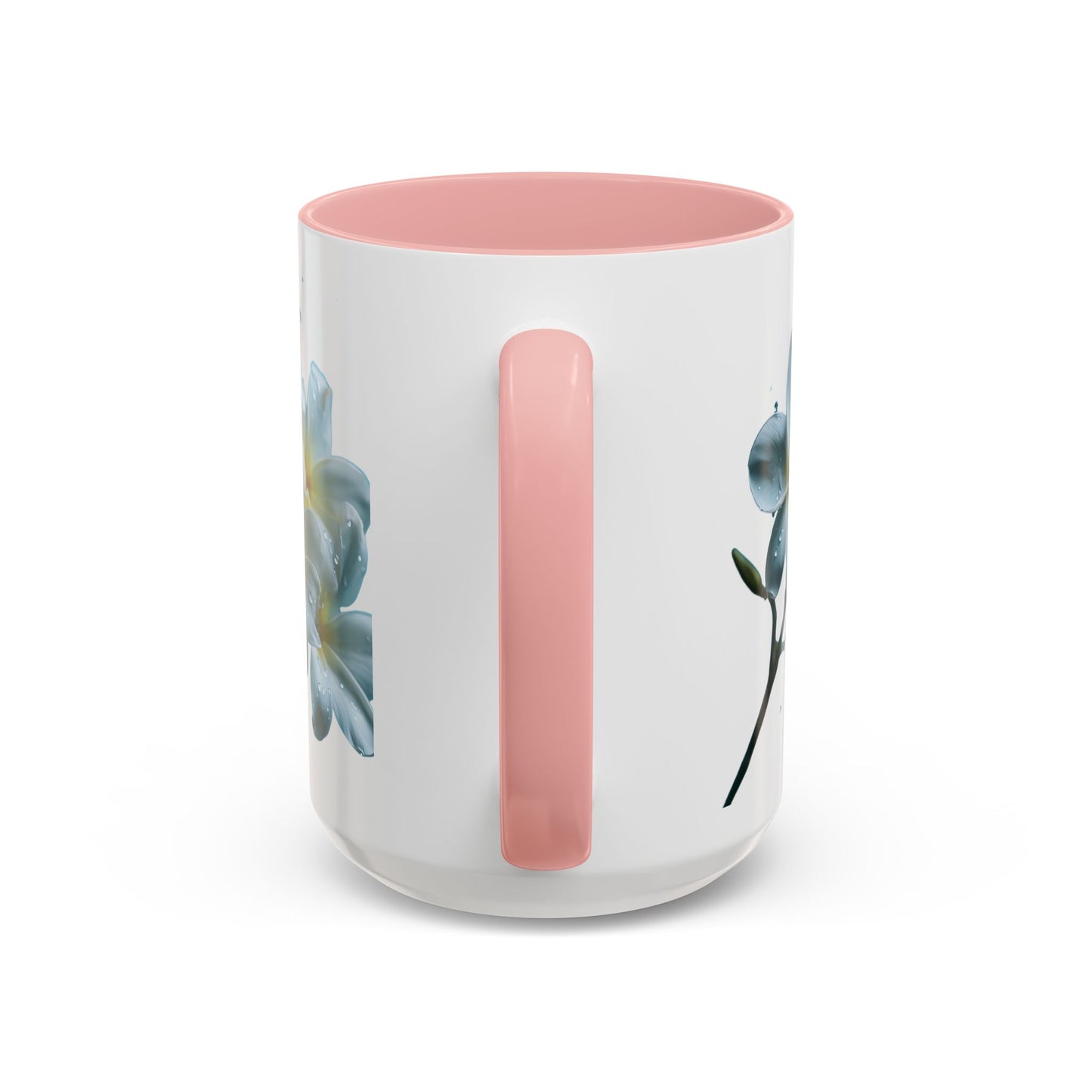 Floral Accent Coffee Mug