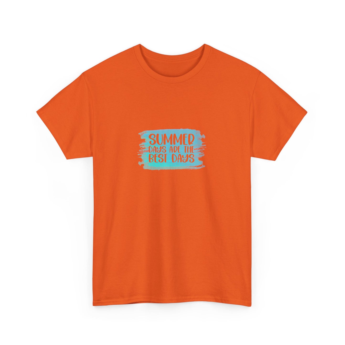 Summer Vibes Unisex Heavy Cotton Tee, Casual Wear, Graphic Tee, Gift for Friends, Festival Clothing, Summer Celebration