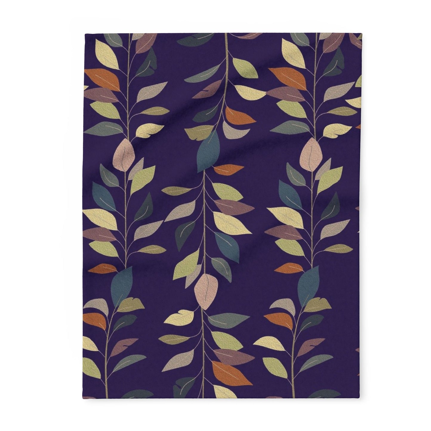 Cozy Floral Arctic Fleece Blanket | Perfect for Home Decor, Gift for Her, Warm Throw Blanket, Autumn Vibes, Snuggle Up