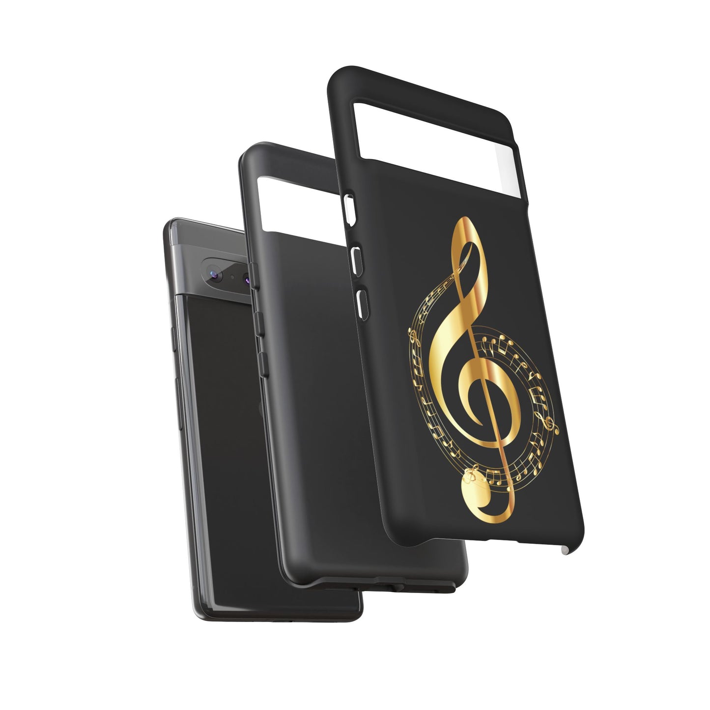 Tough Cases black gold musical Note