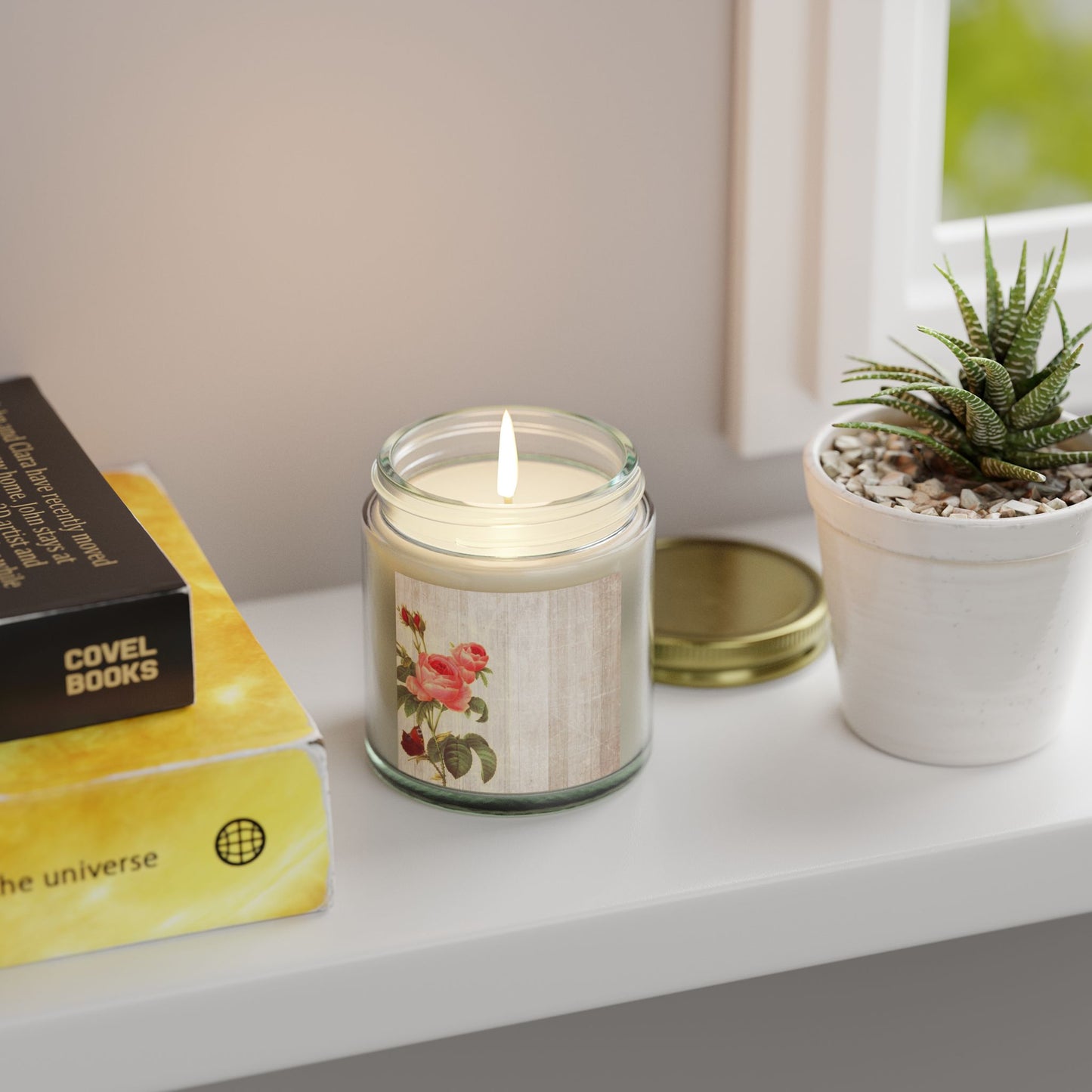Scented Candles, Coconut Apricot Wax (4oz, 9oz)
