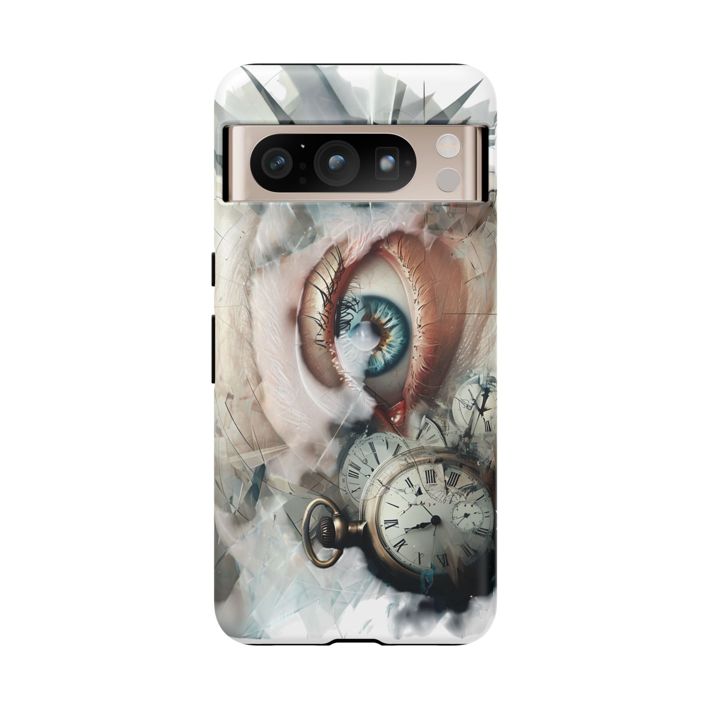 Artistic Eye Phone Case, Unique Smartphone Cover, Whimsical Gift for Art Lovers, Trendy Tech Accessory, Birthday Present, Holiday Gift