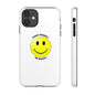 Happy Face Phone Case, Tough Cases, Don’t Worry, Be Happy, Cute Gift for Friends, Positive Vibes, Fun Mobile Accessories