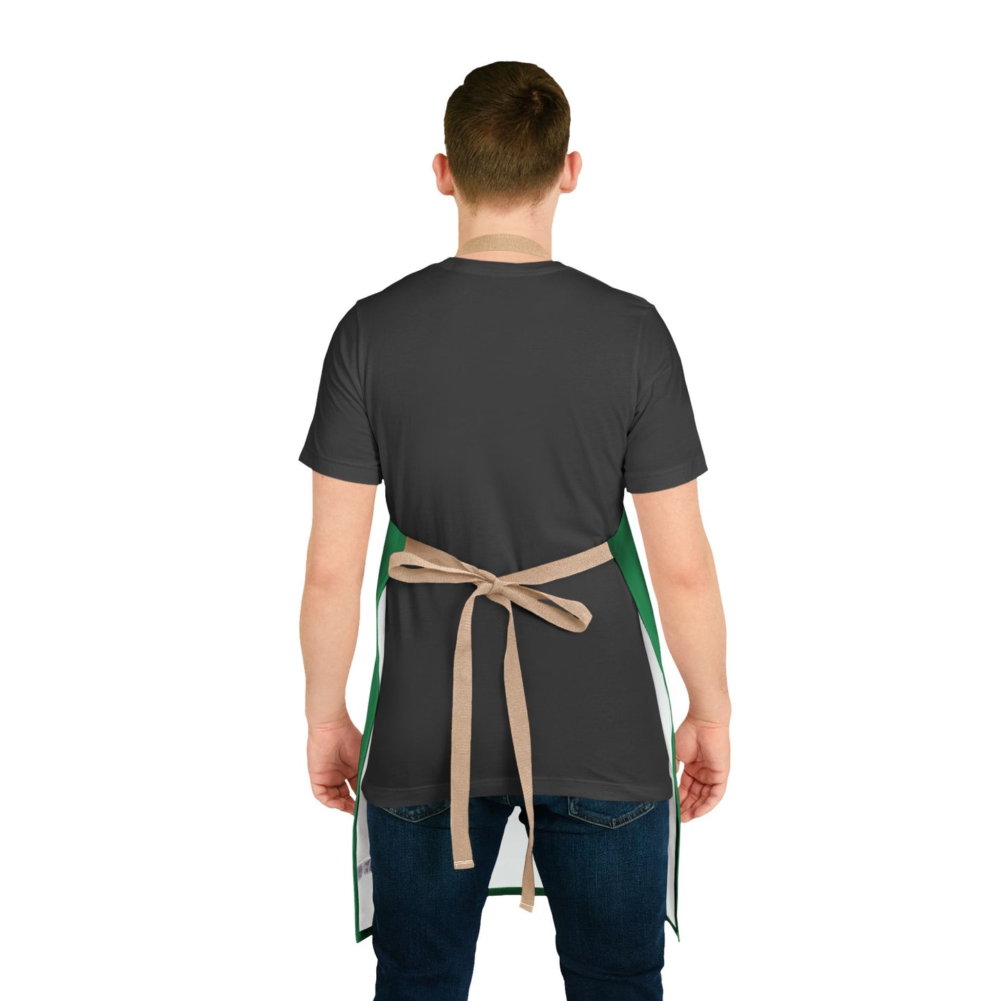 Apron, 5-Color Straps (AOP) Christmas
