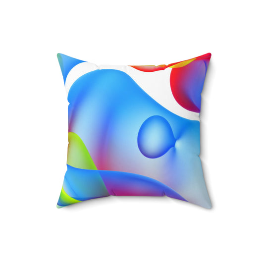 Colorful Abstract Decor Pillow, Throw Pillow, Cozy Home Accent, Modern Bed Pillow, Gift for Homeowners, Sofa Decor
