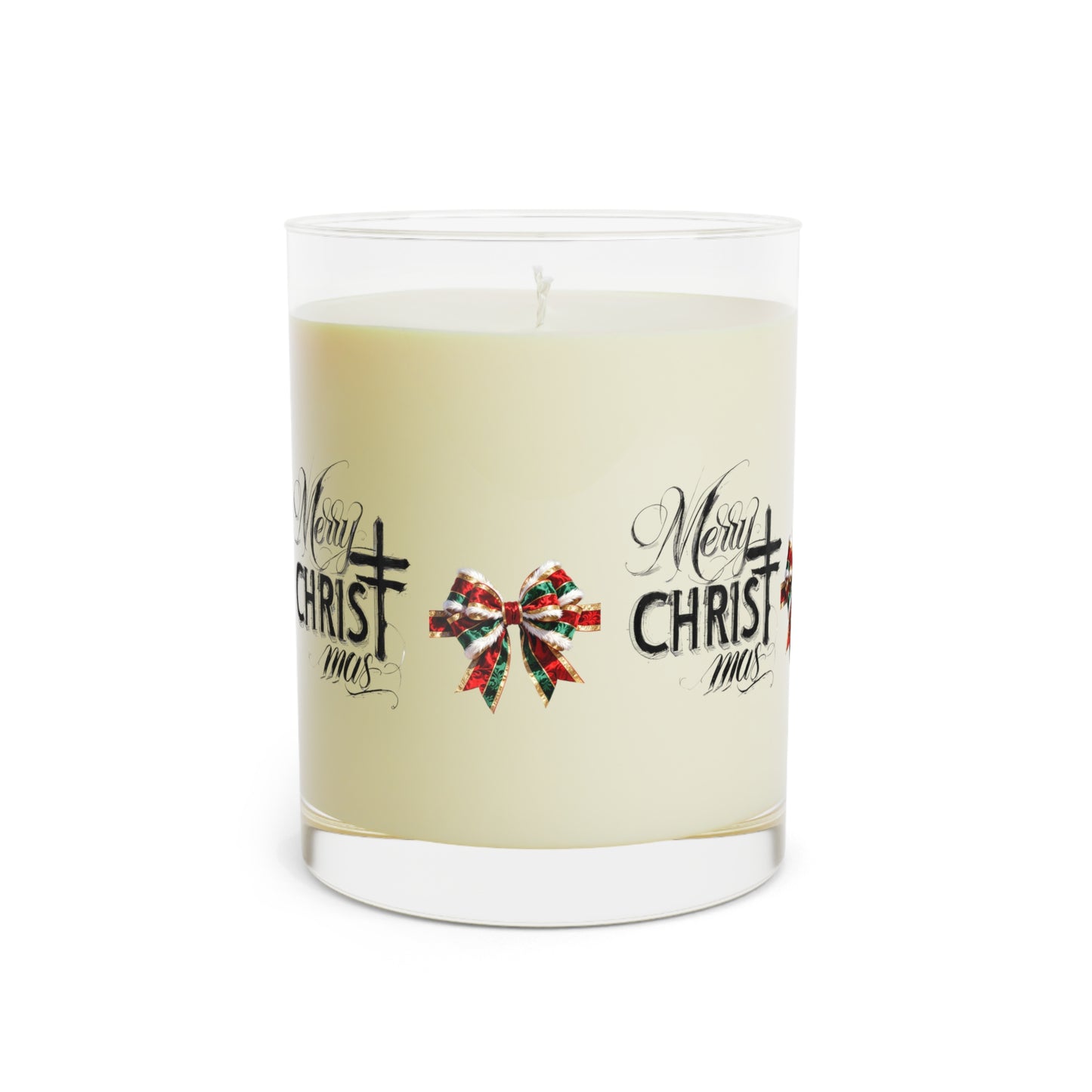 Christmas Scented Candle - Merry Christmas Decor, Holiday Gift, Aromatherapy, Home Fragrance, Festive Ambiance