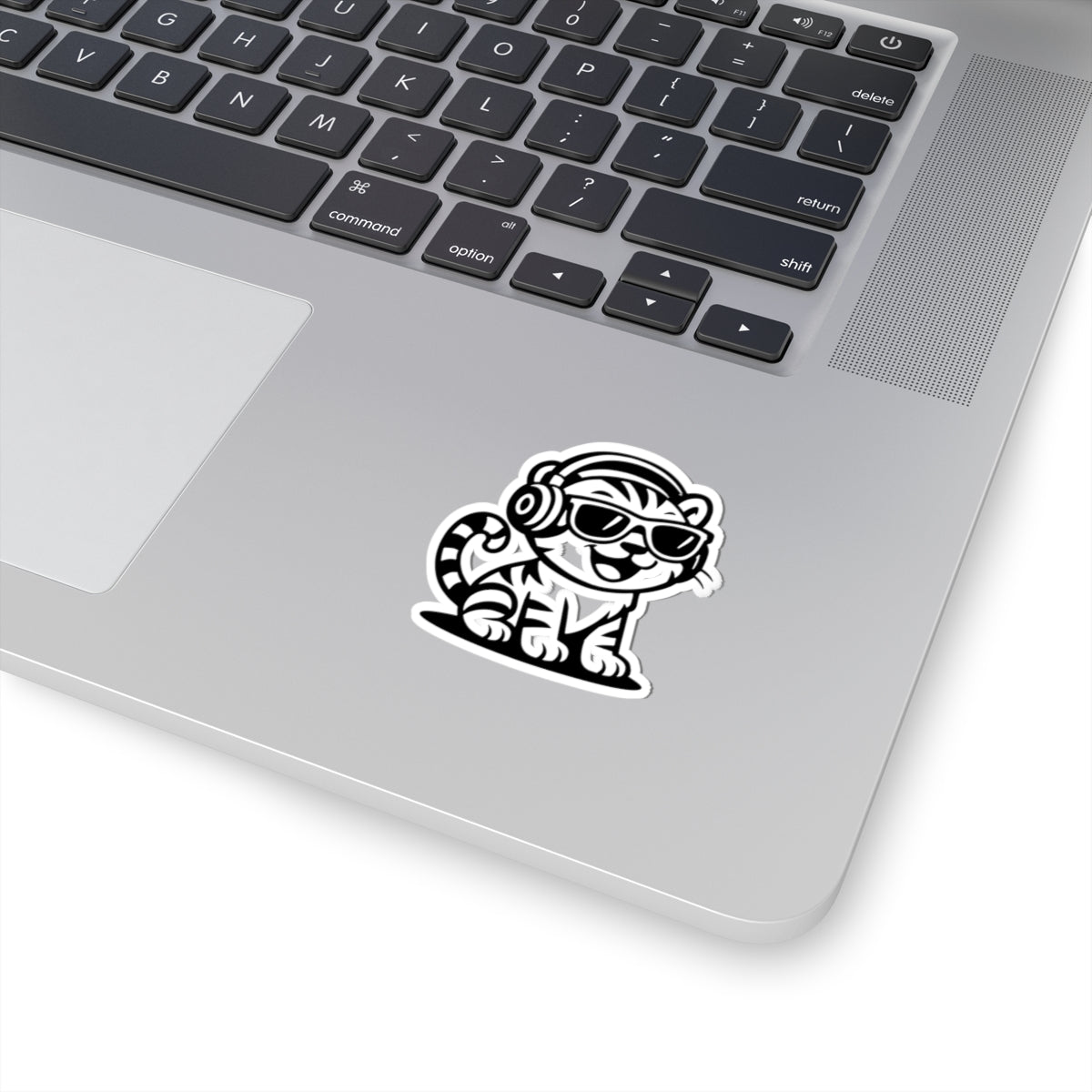 Chic Tiger Stickers - Cool Cat Vibes, Laptop Decor, Fun Animal Art, Gifts for Teens, Retro Aesthetic