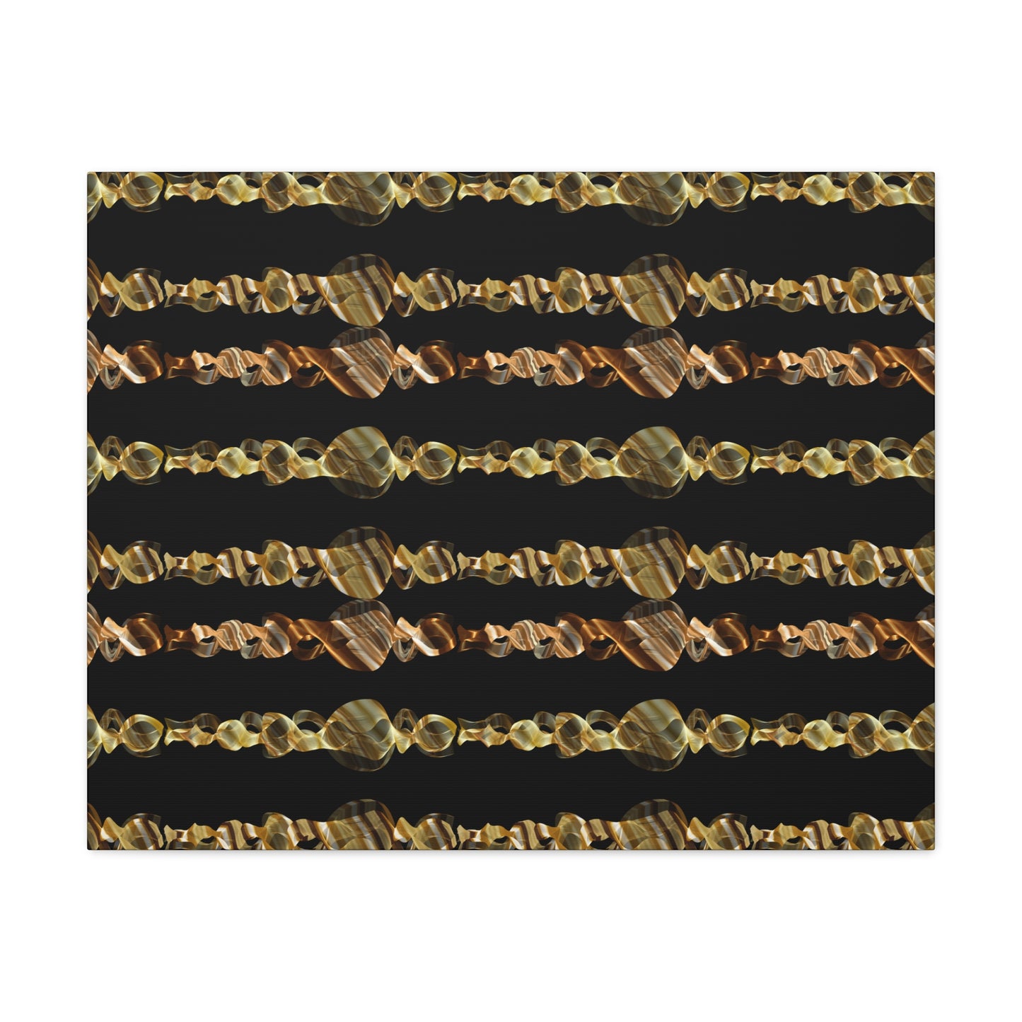 Artistic Canvas Gold and Black