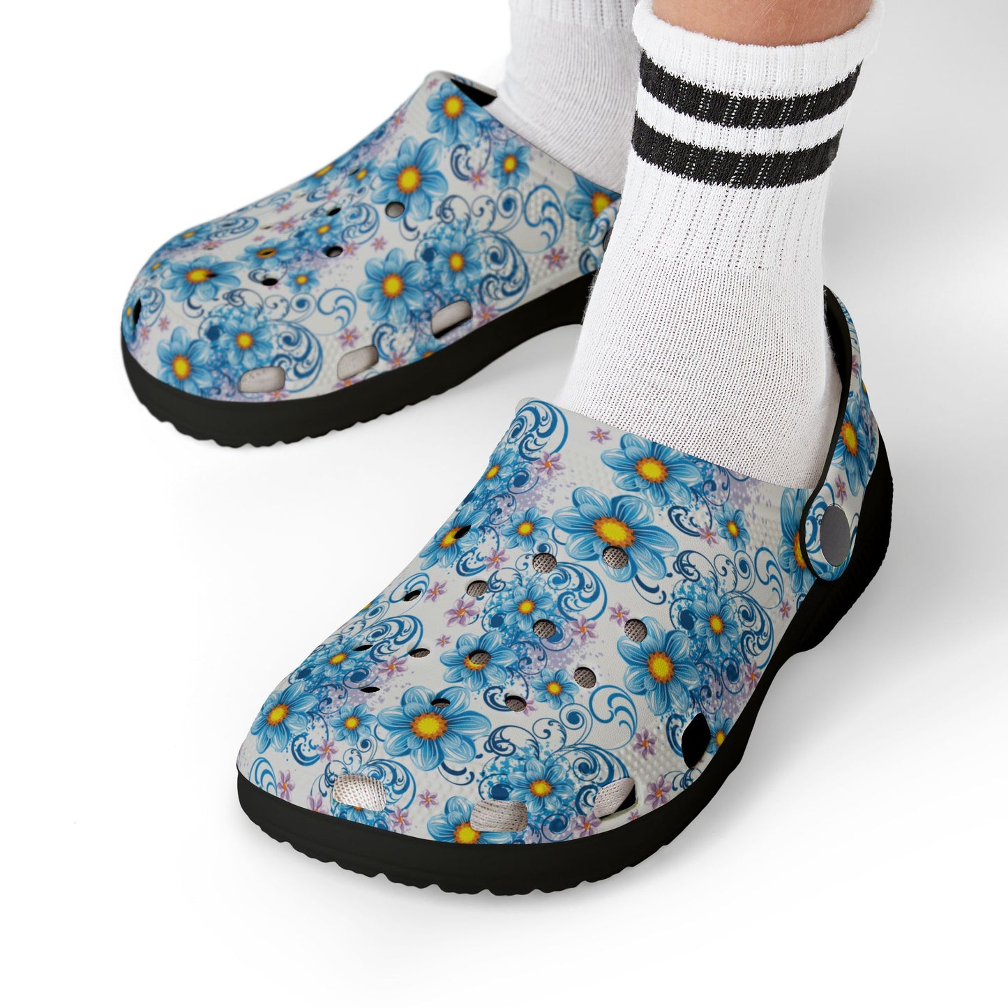Kid's Floral EVA Clogs - Playful Comfort for Little Feet, Fun Garden Party Shoes, Summer Playtime Sandals, Outdoor Adventure Footwear, [...]