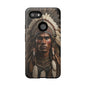 Native American Art Phone Case, Strong Culture Design, Unique Gift for Him or Her, Tough Cases, Customizable Protector, Tribal Style