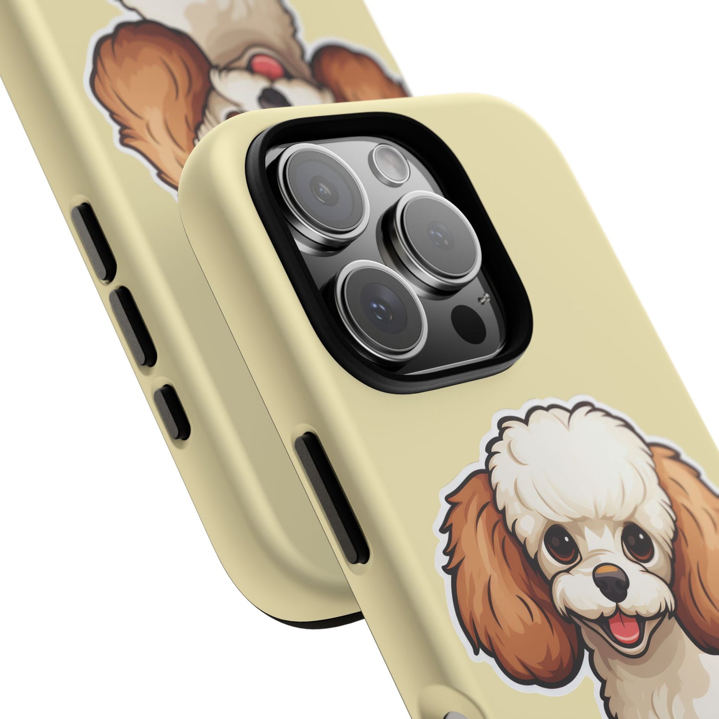Cute Dog Phone Case, Pet Lover Gift, Custom Phone Cover, Cartoon Dog Case, Durable Phone Accessory