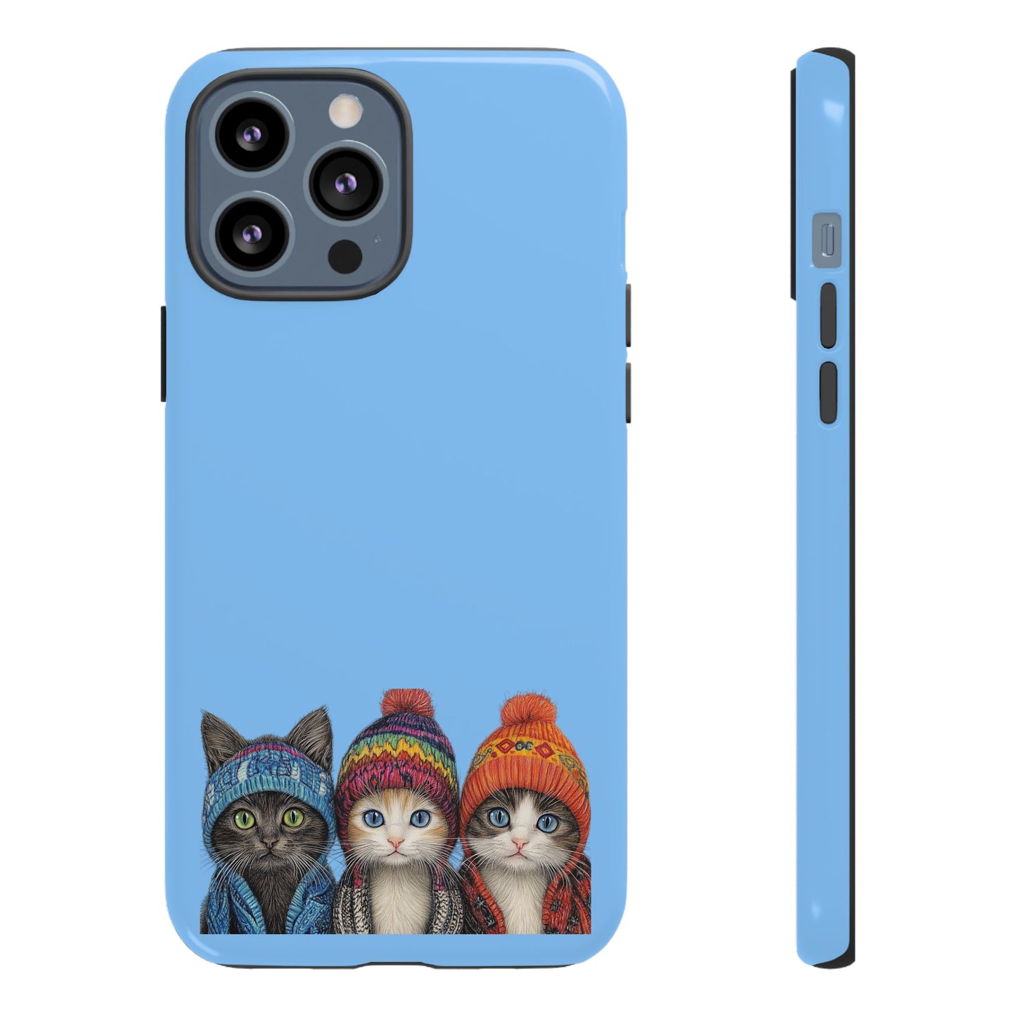 Cat-Themed Phone Case, Cute Cat Cases for Cat Lovers, Gifts for Cat Owners, Fun Cat Accessories, Holiday Present for Pet Lovers