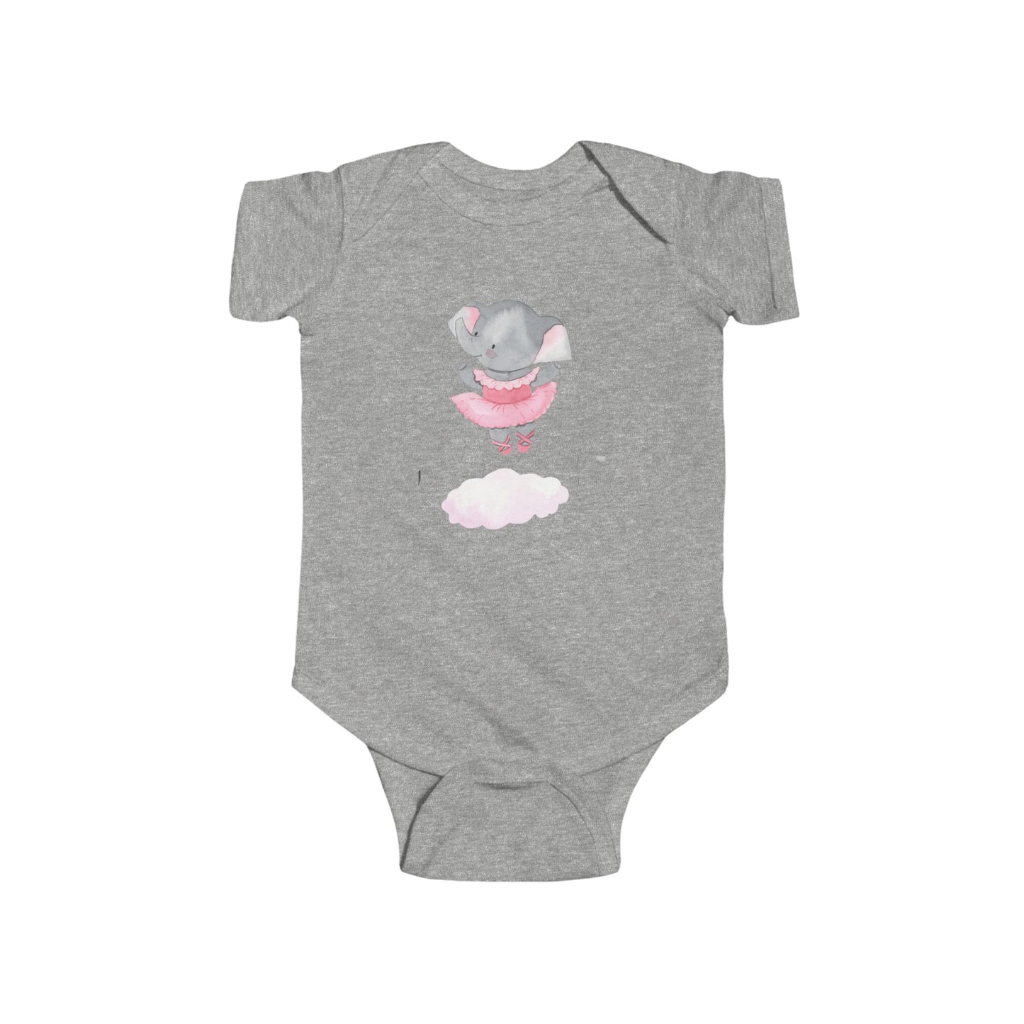 Cute Elephant Baby Bodysuit, Adorable Infant Outfit, Newborn Gift, Baby Shower present, Toddler Clothing, Fun Baby Clothes