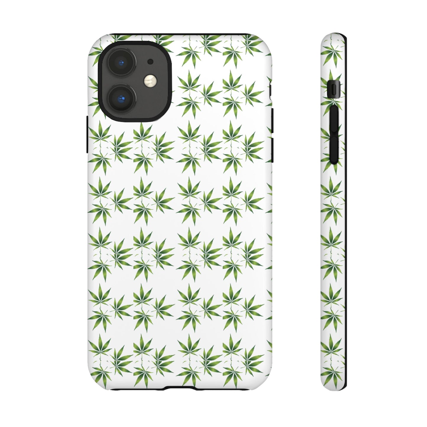 Stylish Phone Case with Cannabis Leaf Design, Durable Phone Cover, Gift for Stoner Friends, Unique Phone Accessory, Nature-Inspired Design