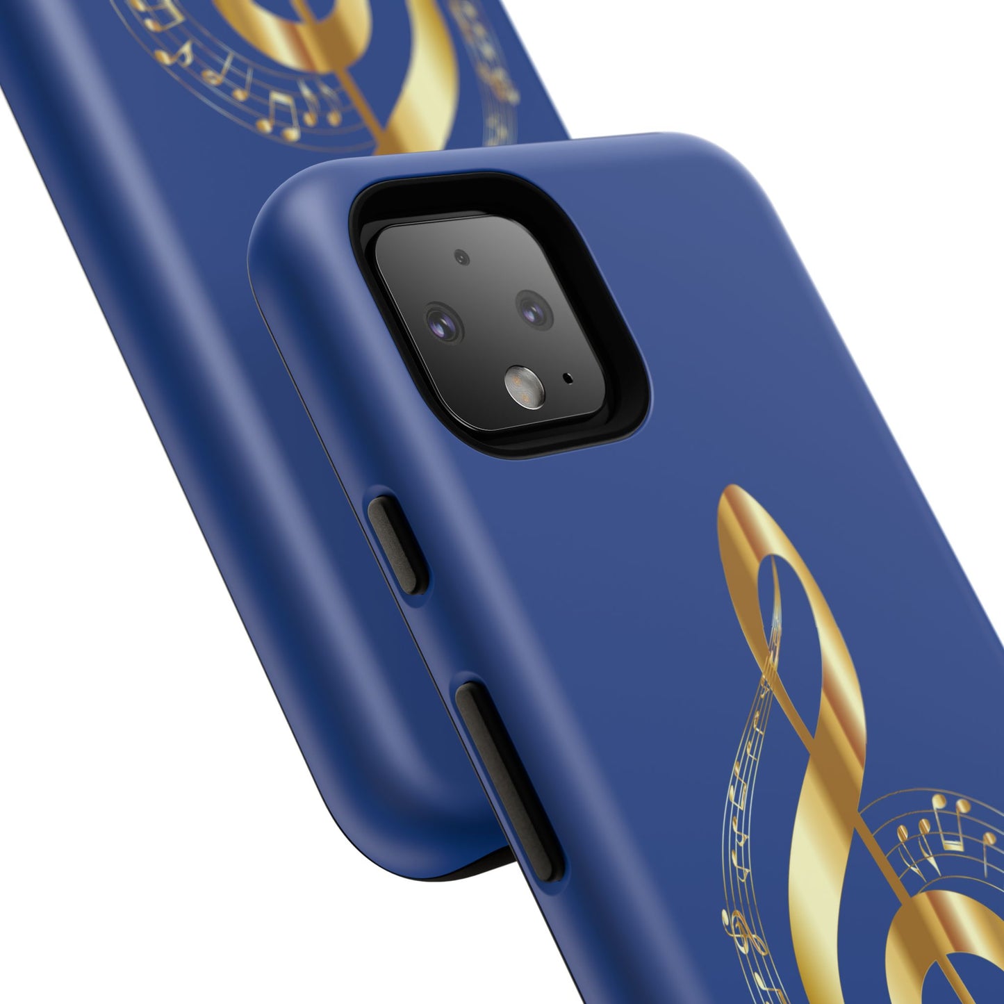 Tough Cases Blue and Gold Musical Note